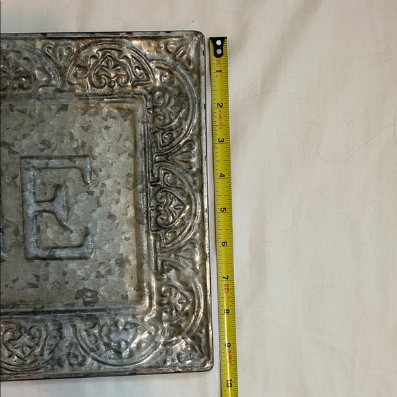 Rustic Silver Welcome Sign - Picture 4 of 4